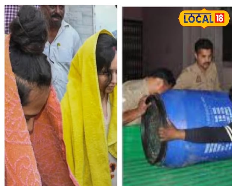 navy-officer-murdered-meerut-wife-lover-cut-body-15-pieces-saurabh-murder-case-body-found-in-drum