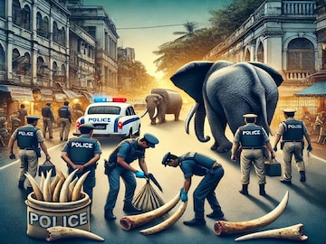 বিহার ও ঝাড়খন্ড থেকে চারটি হাতির দাঁত পাচার করে কলকাতায় নিয়ে আসা হয়েছে। এরপরই এই দুই সংস্থার আধিকারিকরা আন্তরাজ্য পাচার চক্রটিকে ধরতে ফাঁদ পাতেন। বৃহস্পতিবার সন্ধ্যায় হাজরা মোড়ে ক্রেতা সেজে অভিযুক্তদের সঙ্গে যোগাযোগ করেন ওয়াইল্ডলাইফ ক্রাইম কন্ট্রোল ব্যুরোর অফিসাররা।
