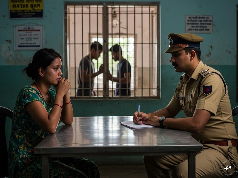 ২৯ মার্চ, দুই যুবকের একজন, বিশাল বর্মন, হাটিগাঁও পুলিশে অভিযোগ দায়ের করেন যে, ২৮ মার্চ পুলিশ যাদের থানায় নিয়ে গিয়েছিল তাদের মধ্যে একজন মেয়ে তার কাছ থেকে ১ লাখ টাকা এবং একটি সোনার চেন দাবি করেছিল। না দিলে সে মিডিয়ায় 'কিছু' ভাইরাল করবে। সে বিশাল বর্মনকে টাকা পাঠানোর জন্য তার QR কোডও পাঠিয়েছিল।
