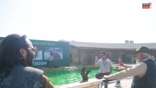 প্রধানমন্ত্রী নরেন্দ্র মোদি এবং অনন্ত আম্বানি