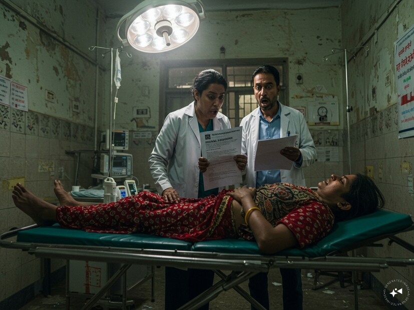 সন্ধ্যার আবছা আলোয় হাসপাতালের করিডোরে বসে ছিলেন এক মহিলা। যন্ত্রণা তার চোখেমুখে স্পষ্ট। চিকিৎসকের ঘরে ঢুকে কাঁপা কাঁপা গলায় বললেন, &quot;স্যার! পেটটা ভীষণ ব্যথা করছে...&quot;