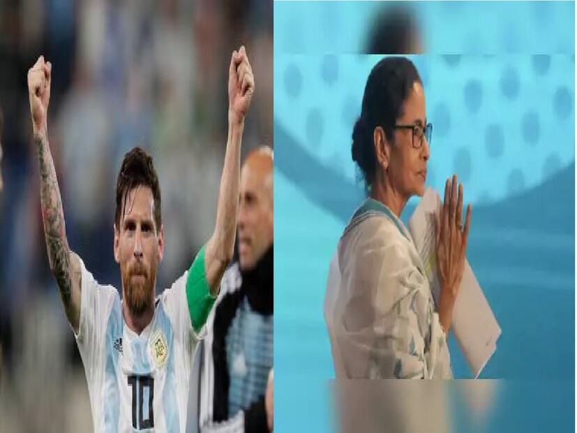 মুখ্যমন্ত্রী মমতা বন্দ্যোপাধ্যায় ছাড়াও সৌরভ গঙ্গোপাধ্যায়ের জন্য আর্জেন্টিনার জার্সিতে সই করলেন মেসি।