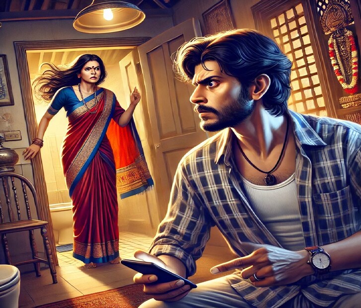 তক্কে তক্কে ছিলেন স্বামী। স্ত্রী বাথরুমে যেতেই স্বামী এমন কিছু করলেন, যার ফলে পরে তাঁকে কাঁদতে কাঁদতে থানায় ছুটতে হল। যা হল, ভাবতেও পারছেন না। 