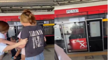 থরথর করে কাঁপছিল ট্রেন লাইনে দাঁড়িয়ে থাকা ট্রেন- Photo Courtesy- X Video Grab থরথর করে কাঁপছিল ট্রেন লাইনে দাঁড়িয়ে থাকা ট্রেন- Photo Courtesy- X Video Grab