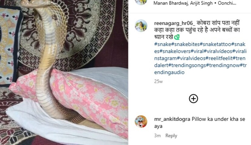 এই ভিডিওটি reenagarg_hr06_ ইনস্টাগ্রাম অ্যাকাউন্ট থেকে পোস্ট করা হয়েছে। ভিডিওটিতে অনেক মন্তব্যও করেছেন নেটিজেনরা।