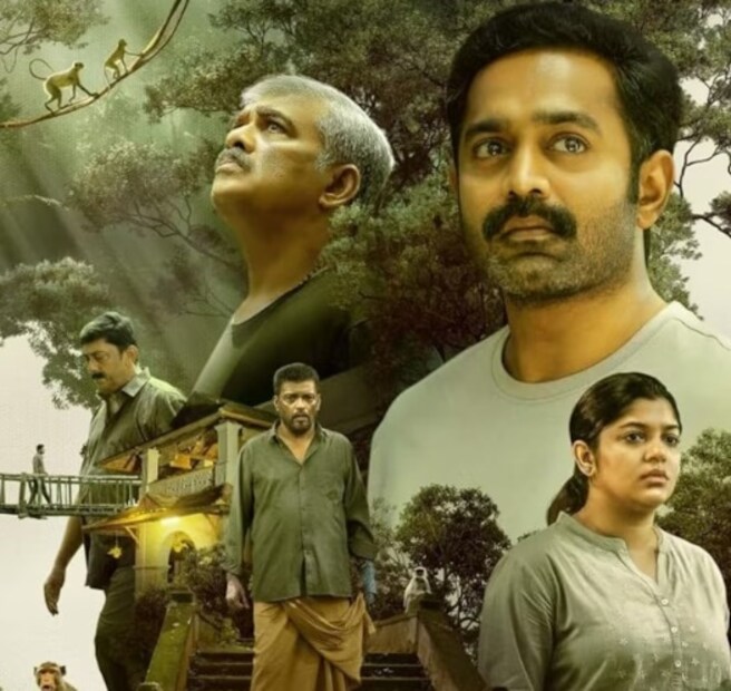 ১ ঘণ্টা পর, 'কিষ্কিন্ধা কাণ্ডম' সিনেমার গল্পের সাসপেন্সের মাত্রা দ্বিগুণ হয়ে যায়। ক্লাইম্যাক্সে এমন এক উদ্ঘাটন হয় যা আপনি কখনও কল্পনাও করেননি। পর্দা থেকে চোখ সরালে, ছবির আসল গল্পটি আপনার মনে ভেসে উঠবে। (ছবি সৌজন্যে: IMDb)