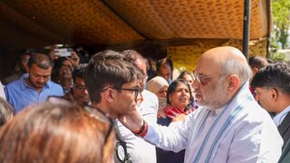 পহেলগাঁওয়ে জঙ্গি হামলায় নিহতদের শেষ শ্রদ্ধা অমিত শাহের (Photo: X)