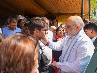 পহেলগাঁওয়ে জঙ্গি হামলায় নিহতদের শেষ শ্রদ্ধা অমিত শাহের (Photo: X)