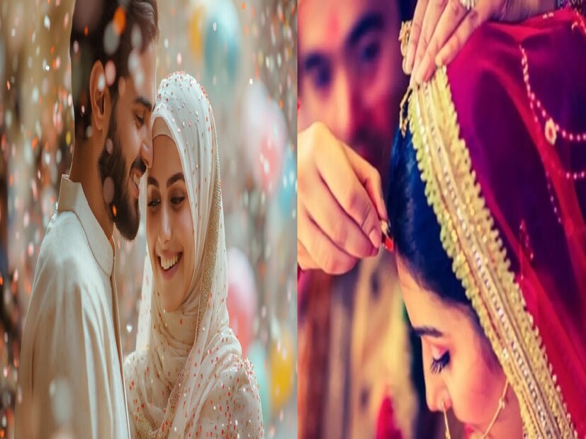 একদিকে বিয়ে অন্যদিকে নিকাহ! আচার-অনুষ্ঠান, পাত্রের নাম বিশ্বজিৎ নাকি আবদুল, বিয়ের আমন্ত্রণ পত্র পেয়ে তো সকলের চক্ষু চড়কগাছ৷ কার বিয়েতে কার নিমন্ত্রণ কিছুই বোঝা যাচ্ছে না৷ Photo- Representative 