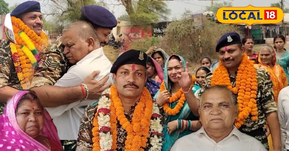 ২১ বছর দেশসেবার পর এবার পিতা-মাতার সেবা, সিআরপিএফ জওয়ানকে গানে-ফুলে অভ্যর্থনা জানাল গোটা গ্রাম