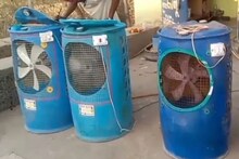 AC-ও ফেল! সাড়া ফেলে দিয়েছে প্লাস্টিকের ড্রাম দিয়ে বানান কুলার, নামমাত্র খরচে ঠান্ডা ঘর