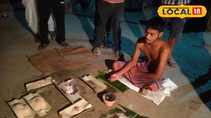 শ্রাদ্ধ করছে স্বামী 