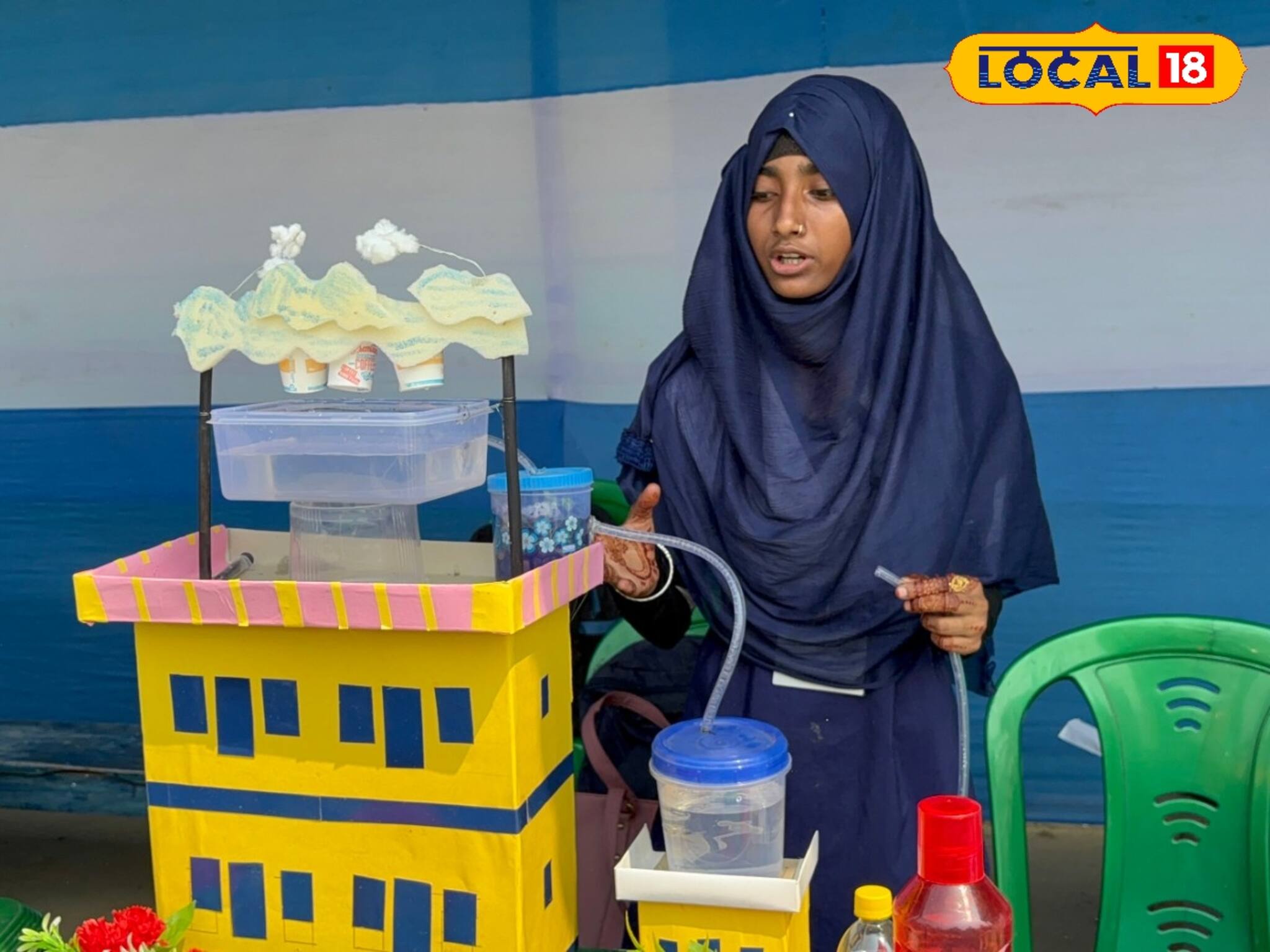 ক্লাস এইটেই কামাল আফরিনের! পরিবেশ বাঁচাতে অভিনব মডেল বানিয়ে নজর কাড়ল সবার