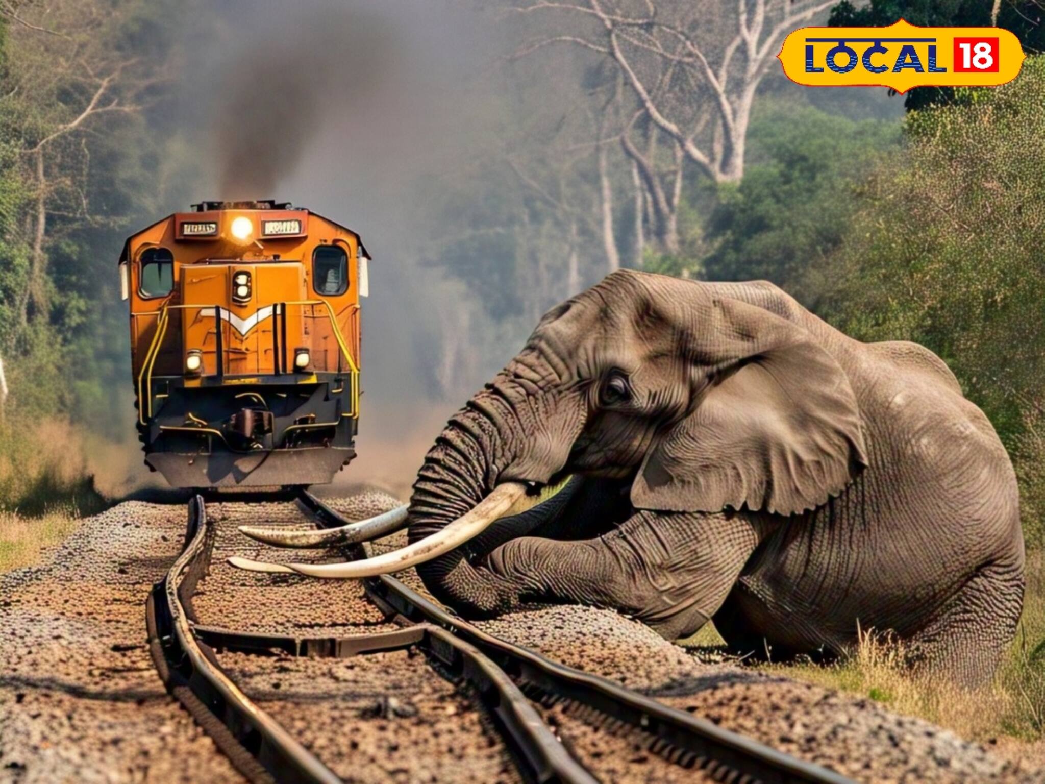 আর ট্রেনের ধাক্কায় মৃত্যু নয়! একটি ডিভাইস বাঁচাতে পারে বাইসন, হরিণের প্রাণ