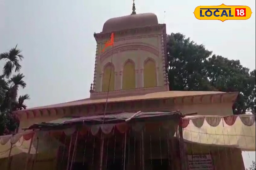 মন্দিরটি উঁচু ভিত্তিবেদির উপর স্থাপিত। আংশিক দালান আকারের কোঠার উপর একটি শিখর স্থাপিত যা অনেকটা বর্গক্ষেত্রাকার। দালানের প্রতিটি ছাদ সমদ্বিবাহু ট্রাপিজিয়াম আকৃতির এবং গর্ভগৃহের প্রতিটি ছাদ ত্রিভুজাকার না হয়ে অনেকটা ঘন্টার লম্বচ্ছেদের মতো বিরল আকৃতির।