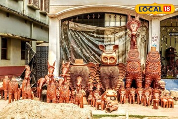 বাঁকুড়ার টেরাকোটা স্পেশালিষ্ট 'পাঁচমুড়া'! 'মুড়া'তেই লুকিয়ে রয়েছে সব আটঘাট