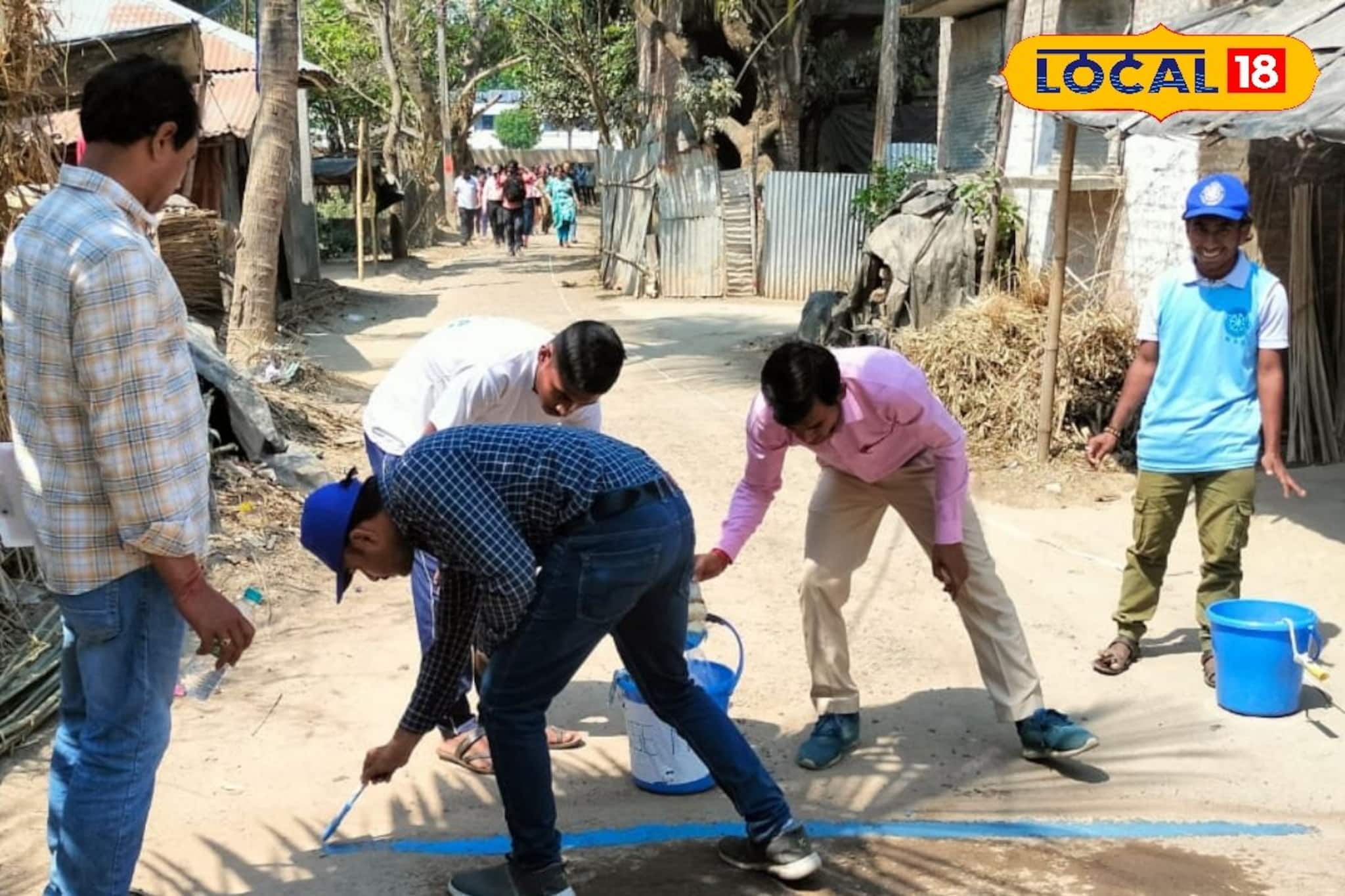 নদিয়ার এই কলেজে চলছে 'ব্লু লাইন ক্যাম্পেইন'! জানেন কী এই প্রচার