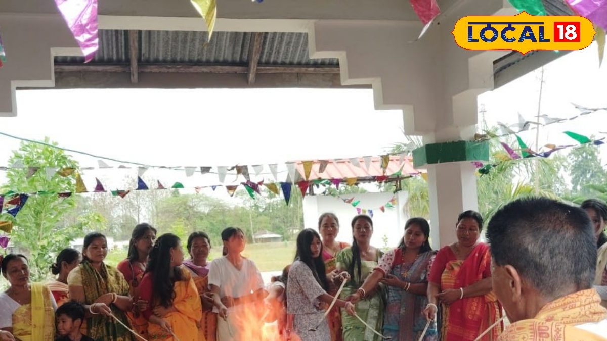 Alipurduar News: পালিত হচ্ছে গদান বথর উৎসব, জানেন কেন এই পুজোর আয়োজন করা হয় | Gadan Bathar festival celebrated in Satali area alipurduar