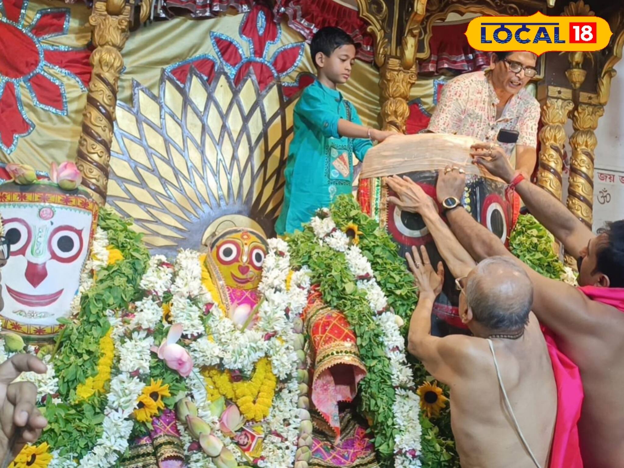 ৬২৯ তম রথযাত্রার শুভ সূচনা! অক্ষয় তৃতীয়ার দিনে চন্দন যাত্রা উৎসব দিয়েই শুভারম্ভ