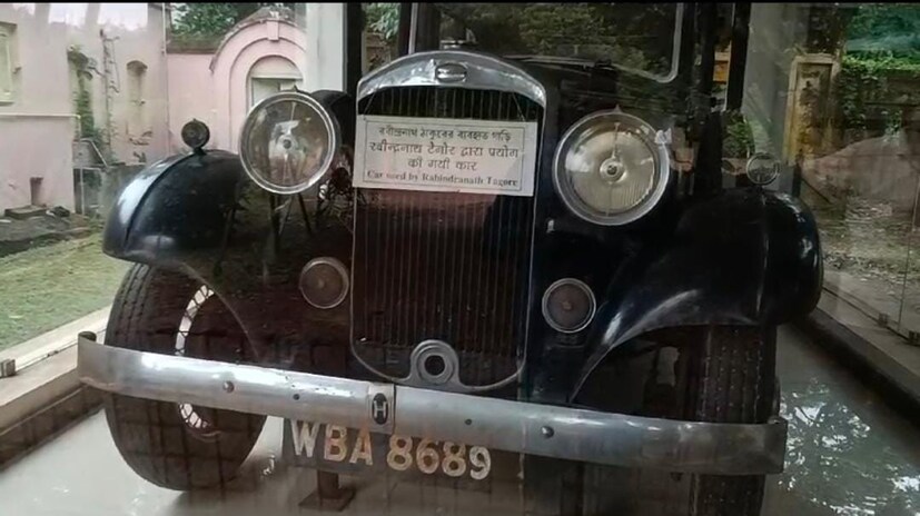রবীন্দ্রনাথের শরীর সেই সময় খুব একটা ভাল না থাকলেও রোজ বেশ কিছুটা হেঁটে চলে বেড়াতেন। ঘুরে বেড়াতেন ক্যাম্পাসের ভিতর।এই কারণেই রবীন্দ্রনাথ ঠাকুরের শরীরের কথা চিন্তা করে এই গাড়ির ব্যবস্থা করেন রথীন্দ্রনাথ। গাড়িটি পেয়ে বড় অনেক খুশি হন তিনি, রোজ একাধিক বার গাড়ি চড়তেন, ঘুরে বেড়াতেন নিজের পছন্দ মত।