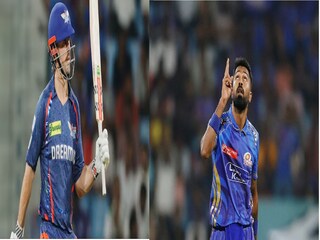 এলএসজি বনাম এমআই হাড্ডাহাড্ডি ম্যাচ 