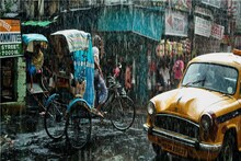 ঘণ্টাখানেকেই উঠবে ঝড়, তুমুল বৃষ্টি-বজ্রপাত, কালবৈশাখীর খেলা শুরু বাংলায়! কী হবে কলকাতায়