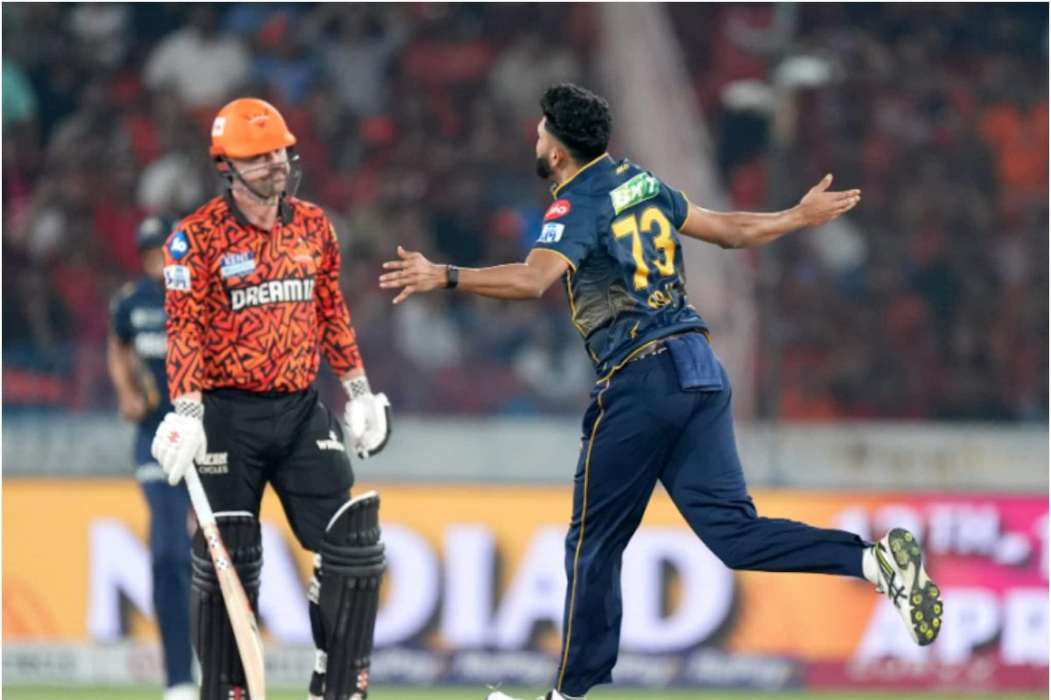 সিরাজের আগুনে বোলিংয়ে ঝলসে গেল সানরাইজার্সের ব্যাটিং! গুজরাতের টার্গেট ১৫৩ রান