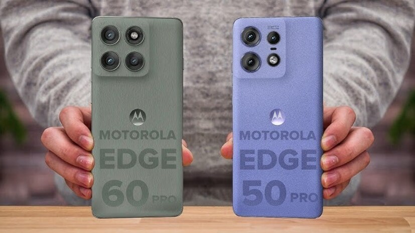 পারফরম্যান্স এবং ব্যাটারি:Motorola Edge 60 Pro-তে রয়েছে MediaTek Dimensity 8350 Extreme প্রসেসর, 12GB LPDDR4X RAM এবং 512GB পর্যন্ত UFS 4.0 স্টোরেজ। অন্য দিকে, Edge 50 Pro-তে রয়েছে Snapdragon 7 Gen 3 মোবাইল প্ল্যাটফর্ম প্রসেসর, 12GB পর্যন্ত LPDDR4X RAM। 