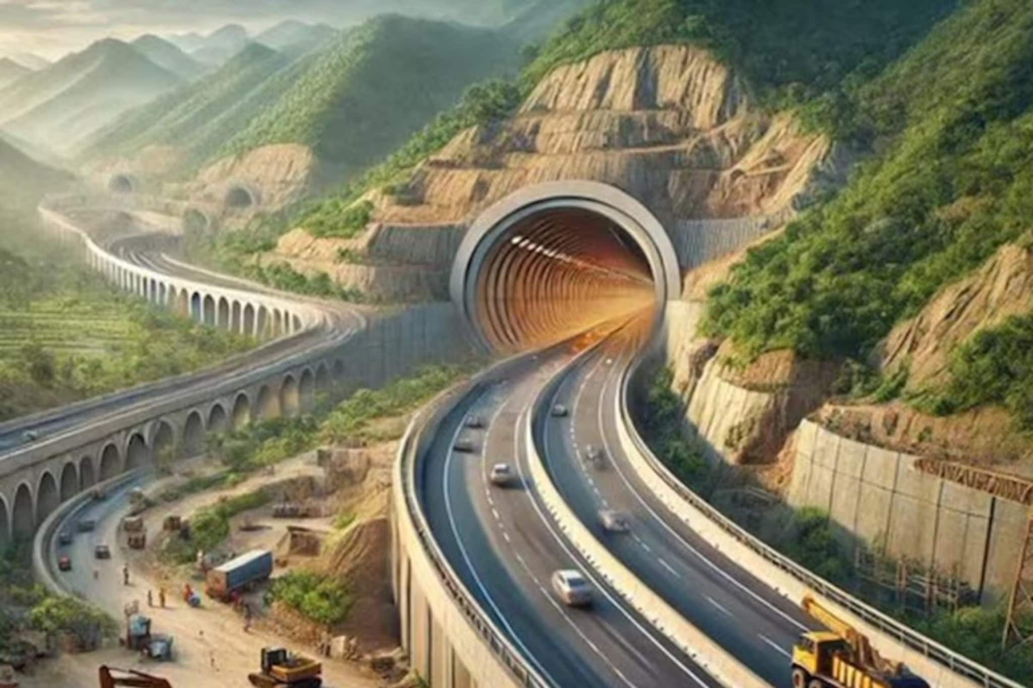 চার কিলোমিটার দীর্ঘ সুড়ঙ্গ প্রস্তুত, এখন ২২ ঘণ্টার যাত্রা ১০ ঘণ্টায় সম্পন্ন হবে !