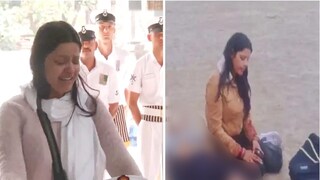 স্বামীর কফিনবন্দি দেহ আঁকড়ে কান্নায় ভেঙে পড়লেন বিনয়ের স্ত্রী হিমাংশি নারওয়াল স্বামীর কফিনবন্দি দেহ আঁকড়ে কান্নায় ভেঙে পড়লেন বিনয়ের স্ত্রী হিমাংশি নারওয়াল