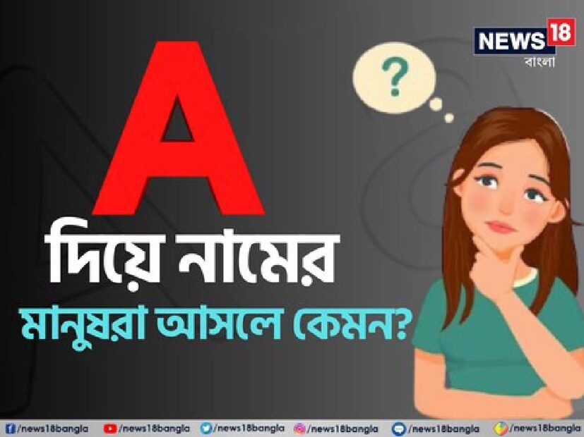 নামের প্রথম অক্ষর একজনের ব্যক্তিত্ব, স্বভাব এবং আরও অনেক কিছু সম্পর্কে বলতে পারে। ভোপালের জ্যোতিষী এবং বাস্তু পরামর্শদাতা পণ্ডিত হিতেন্দ্র কুমার শর্মা জানাচ্ছেন ইংরেজি অক্ষর A দিয়ে নাম শুরু হওয়া ব্যক্তিদের স্বভাব এবং ব্যক্তিত্ব সম্পর্কে।