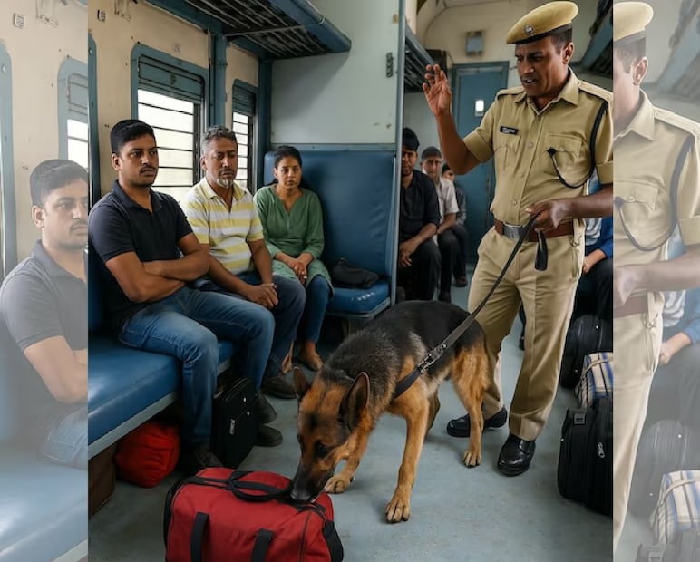 এসপি সরোজ কুমারী বলেন, “গুলাব বারবার ব্যাগটিকে শুঁকে দেখছিল এবং তারপর ব্যাগের কাছে বসে চিৎকার করে ঘেউ ঘেউ করতে থাকে। আমরা ব্যাগ খুলে দেখি ভিতরে প্রায় ৮০ হাজার টাকার গাঁজা রয়েছে।” তবে পাচারকারীর কোনও হদিস মেলেনি। পুলিশ গাঁজা বাজেয়াপ্ত করে এনডিপিএস আইনে মামলা রুজু করেছে। গুলাব ও তার প্রশিক্ষক সুরভেকে পুলিশ বিভাগ থেকে প্রশংসাপত্র দিয়ে সম্মানিত করা হয়।