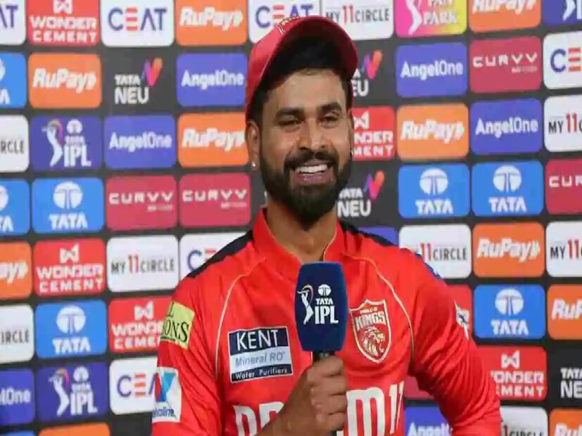 ২০২৫ আইপিএল দ্বিতীয় কোয়ালিফায়ারে আইয়ারের ব্যাট ছিল আগুনে। মাত্র ৪১ বলে ৮৭ রানের বিধ্বংসী ইনিংস খেলেন তিনি। তাঁর এই ঝড়ো ইনিংসেই প্রতিপক্ষকে হারিয়ে ফাইনালে যায় পাঞ্জাব কিংস।   (Photo Courtesy- AP)