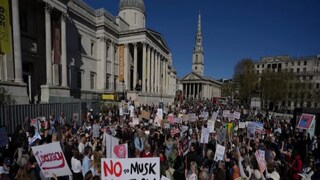 ট্রাম্পের ২০ জানুয়ারি দ্বিতীয় দফায় ক্ষমতায় ফেরার পর সবচেয়ে বড় প্রতিবাদ—যা দেশের ১,২০০টিরও বেশি স্থানে অনুষ্ঠিত হয়েছে।