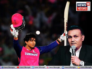 বুঝিয়ে দিলেন তিনি থাকতেই এসেছেন, সেহওয়াগের পরামর্শ সঙ্গে করেই আগুন ঝরাল বৈভবের ব্যাট !
