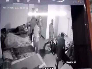 সিসিটিভি ক্যামেরার ছবি (সৌজন্যে এক্স)