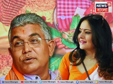 দিলীপ ঘোষের কাছে ভোজের আবদার করলেন অগ্নিমিত্রা পল। 