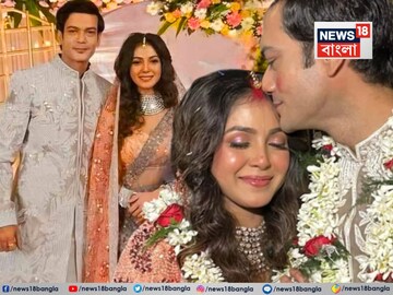 সাত পাকে বাঁধা পড়লেন 'ফুলকি'র নায়ক ও খলনায়িকা... পরিবার-বন্ধুদের সাক্ষী রেখেই আইনি বিয়ে