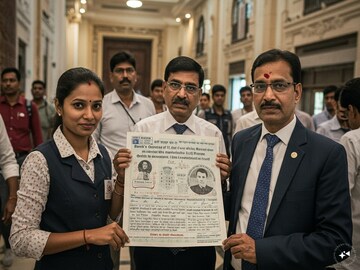 'স্যার, বড়লোক হয়ে যাবেন!' মহিলার কথায় 'পা' ব্যাঙ্ক অফিসারের, খোয়ালেন কোটি টাকা 'স্যার, বড়লোক হয়ে যাবেন!' মহিলার কথায় 'পা' ব্যাঙ্ক অফিসারের, খোয়ালেন কোটি টাকা