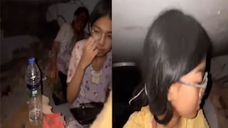  ১৫ ঘণ্টা এই ধ্বংসস্তূপের নীচে আটকে থাকার পর অবশেষে তাঁদের উদ্ধার করা হয়।