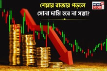 শেয়ার বাজার পড়লে সোনা দামি হবে না সস্তা ? আপনার যা এখনই জানা দরকার...