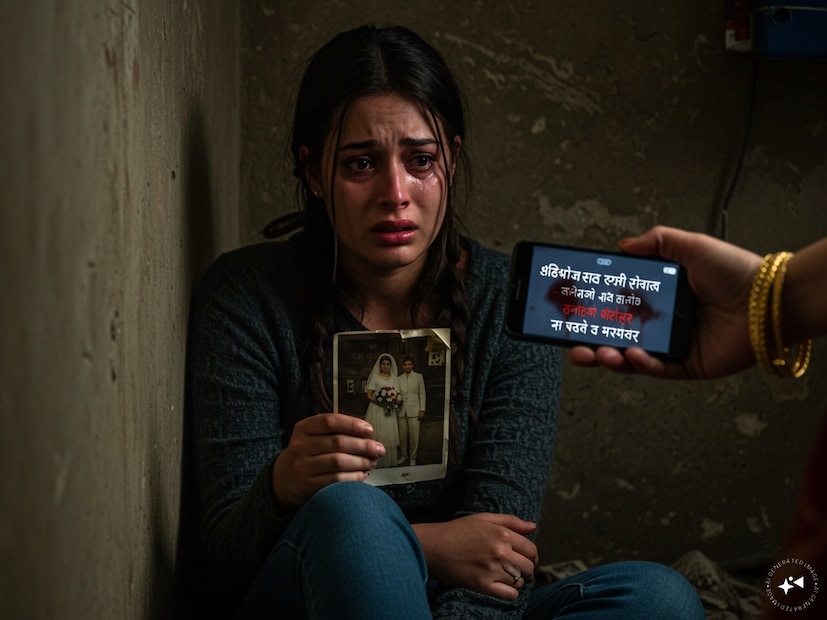 বিয়ের কিছুদিনের মধ্যেই যৌতুকের দাবিতে শুরু হয় মানসিক ও শারীরিক নির্যাতন। এমনকি শ্বাশুড়িও বলেন— “ঘর বেচে হলেও ছেলেকে বাঁচাব, তোকেই ছুঁড়ে ফেলা হবে।”অশ্লীল ভিডিও ও ব্ল্যাকমেল
স্ত্রীর অভিযোগ, স্বামী তাঁর অশ্লীল ভিডিও তুলে রেখেছেন এবং ভাইরাল করার হুমকি দিচ্ছেন। 