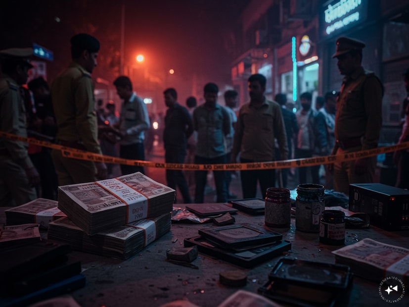Generated image ঠিক সেই সময়েই পুলিশের কাছে পৌঁছায় এক গোপন খবর—ফরিদাবাদ শহরের বুকেই চলছিল বিশাল এক ভুয়ো নোট তৈরির চক্র।ক্রাইম ব্রাঞ্চ বঢখালের তৎপরতায় ধরা পড়ে যায় এই ভয়ঙ্কর প্রতারণা চক্র।