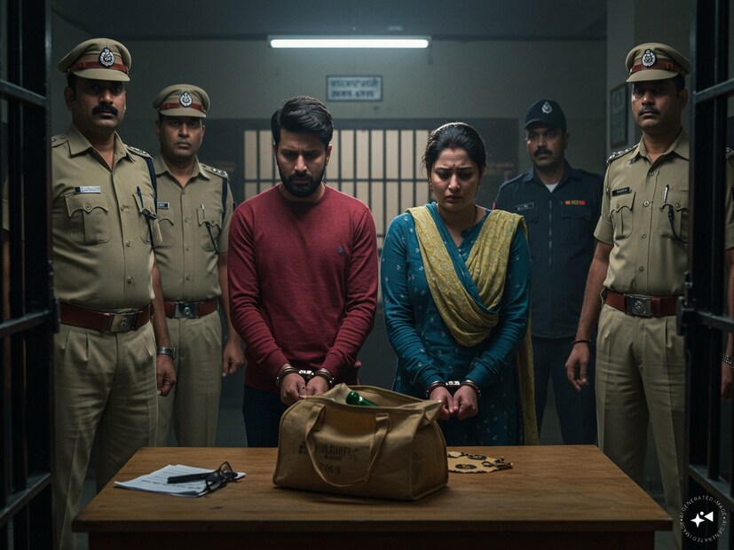 তবে শেষরক্ষা হয়নি। পুলিশের কাছে আগে থেকেই ছিল নির্দিষ্ট 'হিউম্যান ইন্টেলিজেন্স'। সেই সূত্র ধরেই ব্যাগসহ নয়নকে আটক করে উনা থানার পুলিশ। গ্রেফতার হয় গোহিলও। দুজনের বিরুদ্ধে মদ পাচার ও সরকারি প্রতিষ্ঠানের অপব্যবহারের অভিযোগে মামলা রুজু হয়েছে।