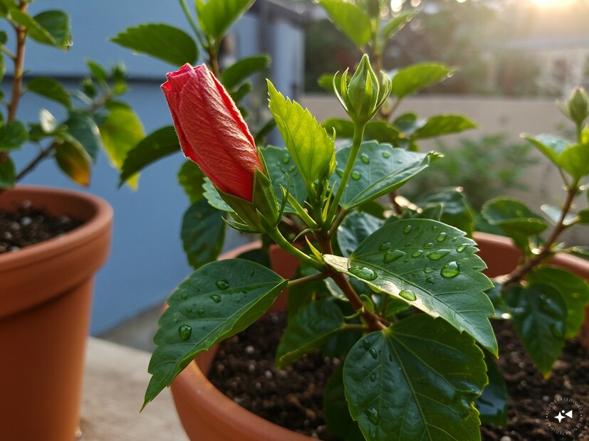 জবা গাছের ভালো বৃদ্ধির জন্য নিয়মিত জলসেচ অত্যন্ত জরুরি। প্রতিদিন একবার করে জল দিন। এছাড়া টবটি এমন স্থানে রাখুন যেখানে প্রতিদিন পর্যাপ্ত সূর্যালোক পায়। এতে গাছ দ্রুত বাড়বে এবং ফুল ফুটতেও বেশি সময় লাগবে না।