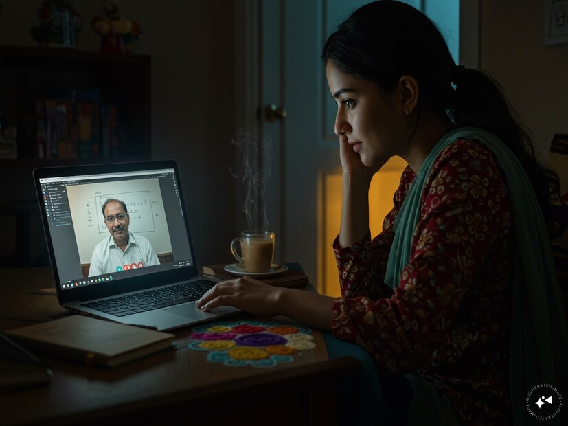 ২৭ বছর বয়সী এক তরুণী পড়াশোনা করছিলেন অনলাইনে, ইউটিউবে গণিত শেখাচ্ছিলেন বিহারের বাসিন্দা শিক্ষক বিকাশ কুমার। নিয়মিত ক্লাস করতে করতে তরুণী প্রেমে পড়ে যান তাঁর শিক্ষকের। ধীরে ধীরে ইনস্টাগ্রাম রিল থেকে ইউটিউব ক্লাস, আর সেখান থেকে মোবাইল চ্যাট—সম্পর্ক গভীর হতে থাকে।