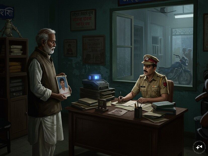 পুলিশ জানায়, গত ৫ মার্চ নাজাফগড় থানায় সতীশ কুমার হাজির হন এবং দাবি করেন তাঁর ছেলে গগন সড়ক দুর্ঘটনায় আহত হয়েছে। কিন্তু পুলিশ যখন গগনের সঙ্গে যোগাযোগের চেষ্টা করে, তখন তিনি নিখোঁজ। এমনকী, সতীশও কোনও লিখিত বয়ান না দিয়েই থানায় থেকে চলে যান।