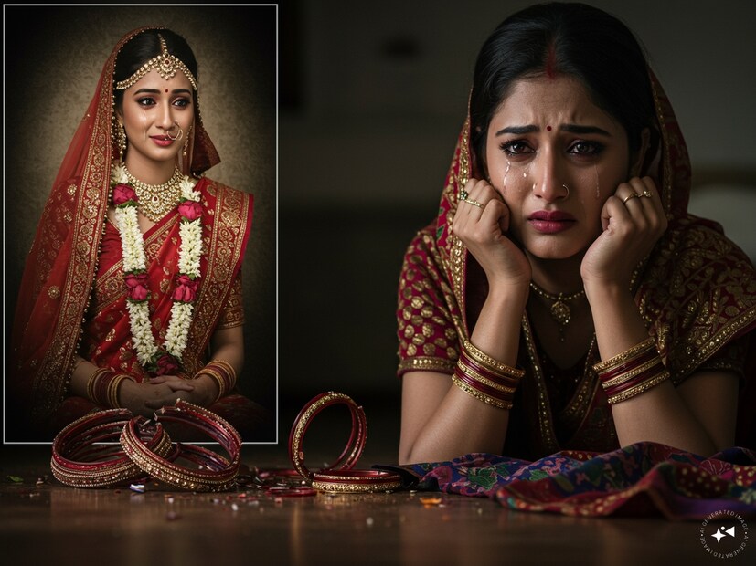 Generated image বিয়ের পরেই নেমে আসে অন্ধকার। ২০২০ সালে প্রেম করে আশিসের সঙ্গে বিয়ে করেন প্রীতি। সেই বছরই তিনি সরকারি চাকরি পান। কিন্তু স্বামী আশিস ছিলেন বেকার। পরিবার জানায়, আশিস প্রায়ই প্রীতিকে মারধর করতেন, টাকার জন্য চাপ দিতেন। 