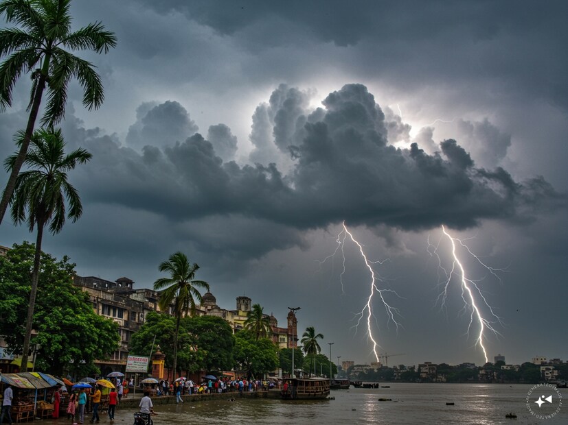 ২৮ ও ২৯ এপ্রিল কলকাতায় আংশিক মেঘলা আকাশের পাশাপাশি বজ্রবিদ্যুৎ সহ বৃষ্টি হতে পারে। সেই সঙ্গে বইতে পারে ঝোড়ো হাওয়া। ওই দুই দিনে সর্বনিম্ন তাপমাত্রা থাকবে ২৪ ডিগ্রি সেলসিয়াসের আশেপাশে এবং সর্বোচ্চ তাপমাত্রা থাকবে ৩২ থেকে ৩৪ ডিগ্রির মধ্যে।