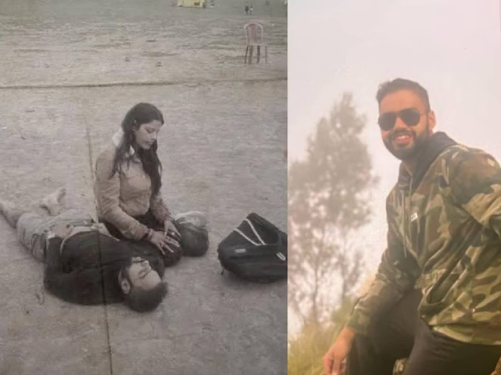 Lieutenant Vinay Narwal and his wife's photo goes viral